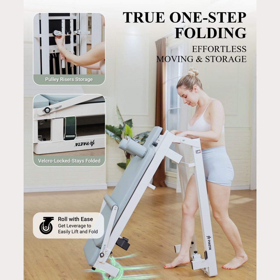 One-Step Foldable Space-Saving Build