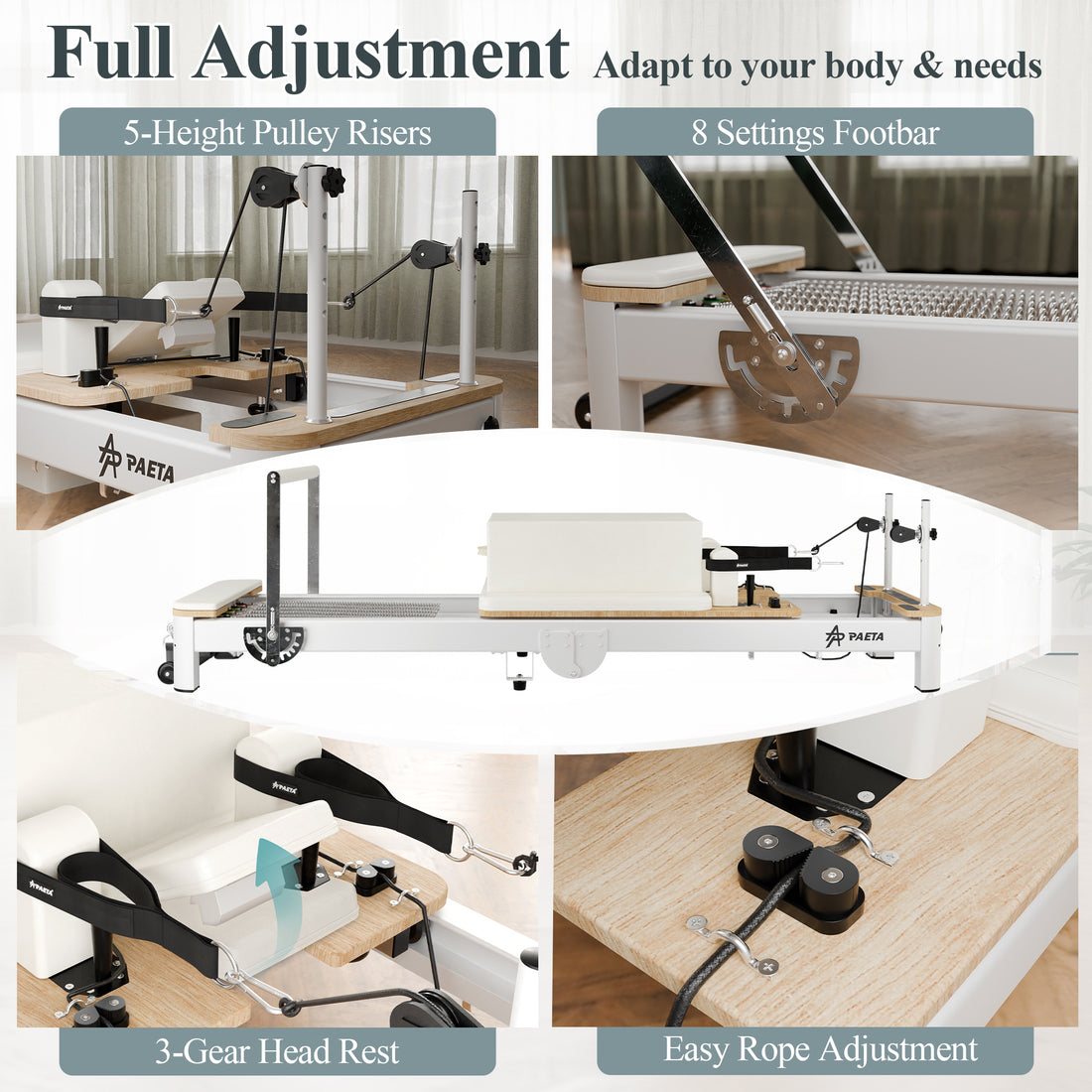 Fully Adjustable for Personalized Fit