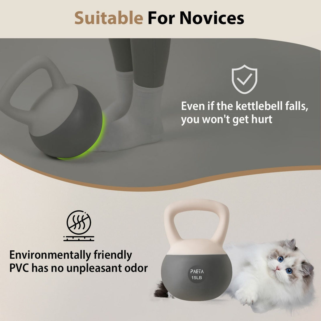 Safe & Pet-Friendly Soft PVC Shell