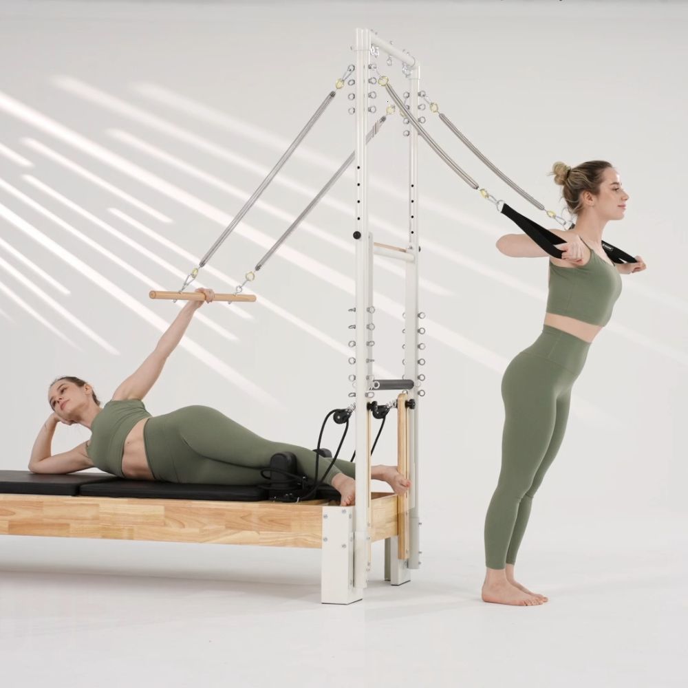Ascent™ Wood Pilates Reformer with Tower