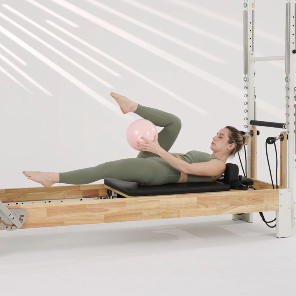 Ascent™ Wood Pilates Reformer with Tower